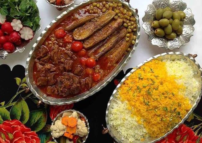 Persian Eggplant Stew