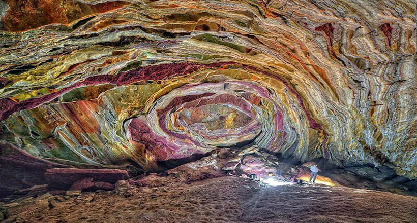 La cueva salada de Qeshm